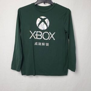 XBOX Youth XL Forrest Green LS T-shirt